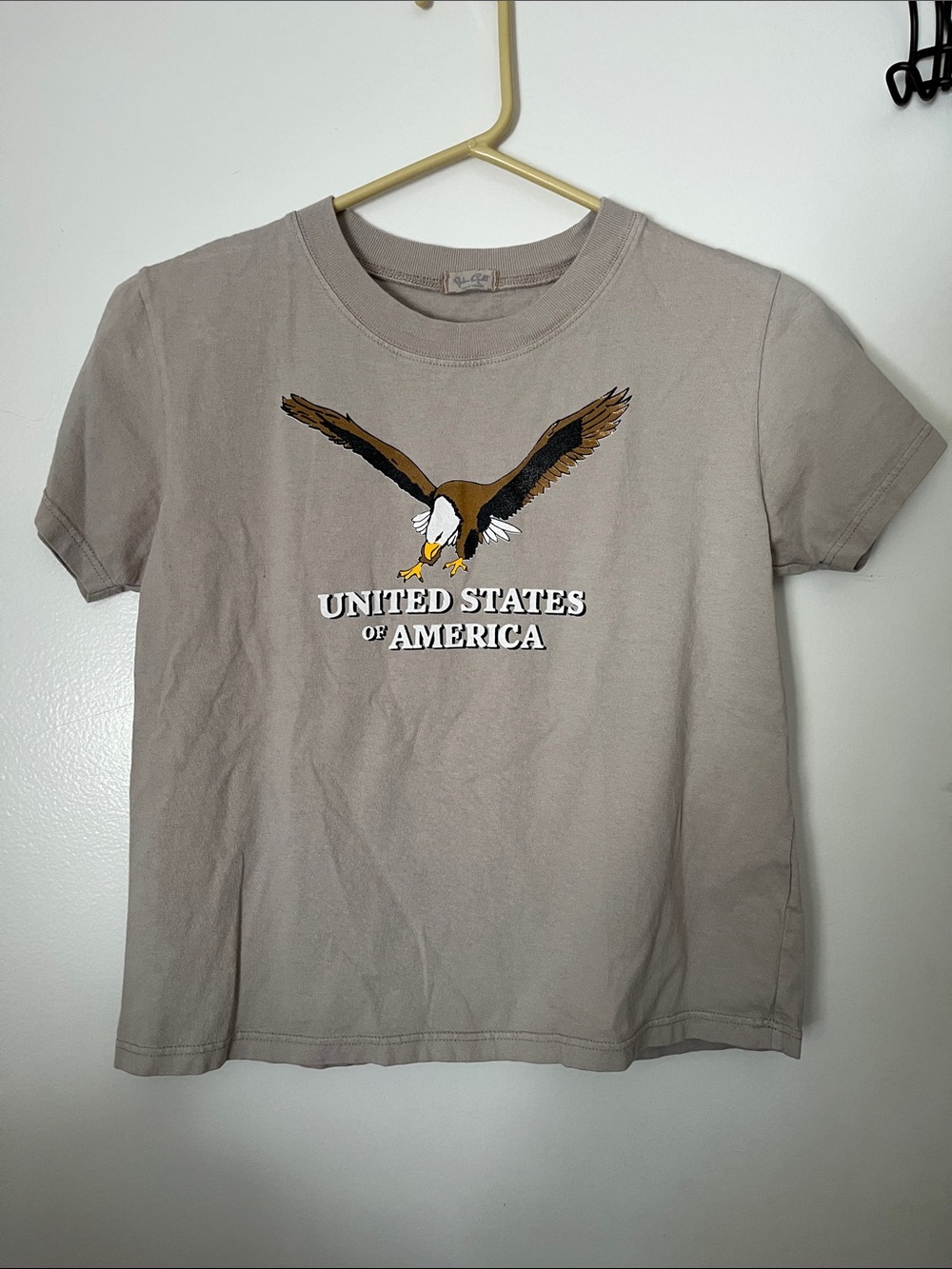 Cropped Hoodies Moto Crop Tee Shirt USA Eagle Casual Athletic Juniors M Bundle - Picture 13 of 16